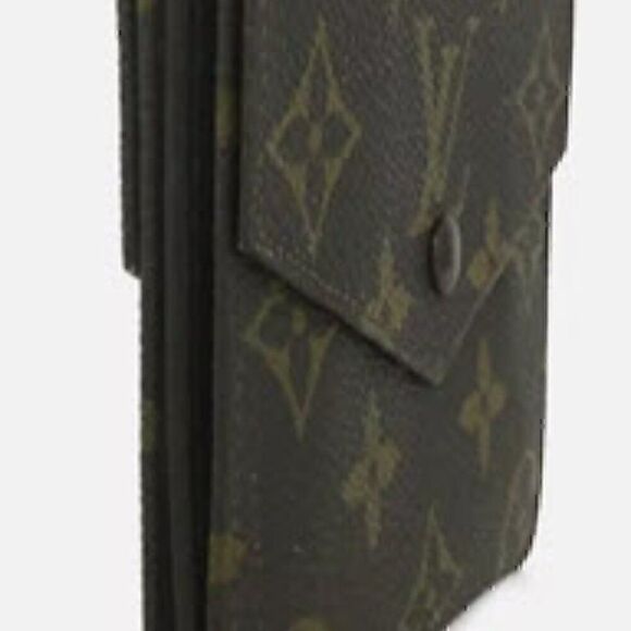 Vintage Louis Vuitton Monogram Portefeiulle Elise Trifold Wallet Brown/3BA0441 - Picture 3 of 8